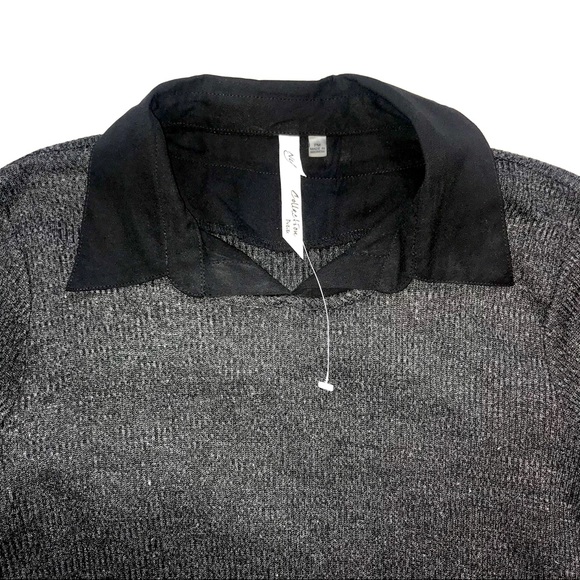 NY Collection Petite Layered Look Top - Picture 4 of 8